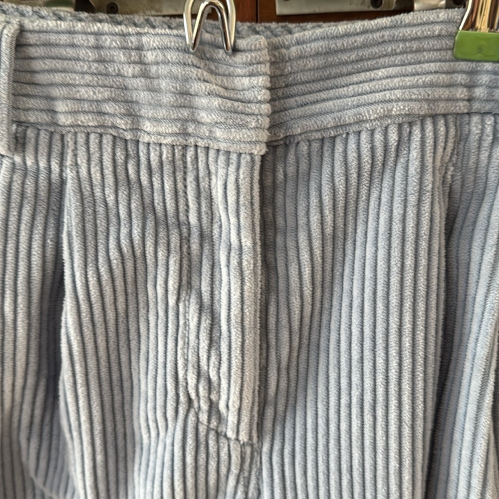 Sunday Best Artitzia Dune Blue Corduroy Harvey Pants Size 2 - Picture 4 of 9